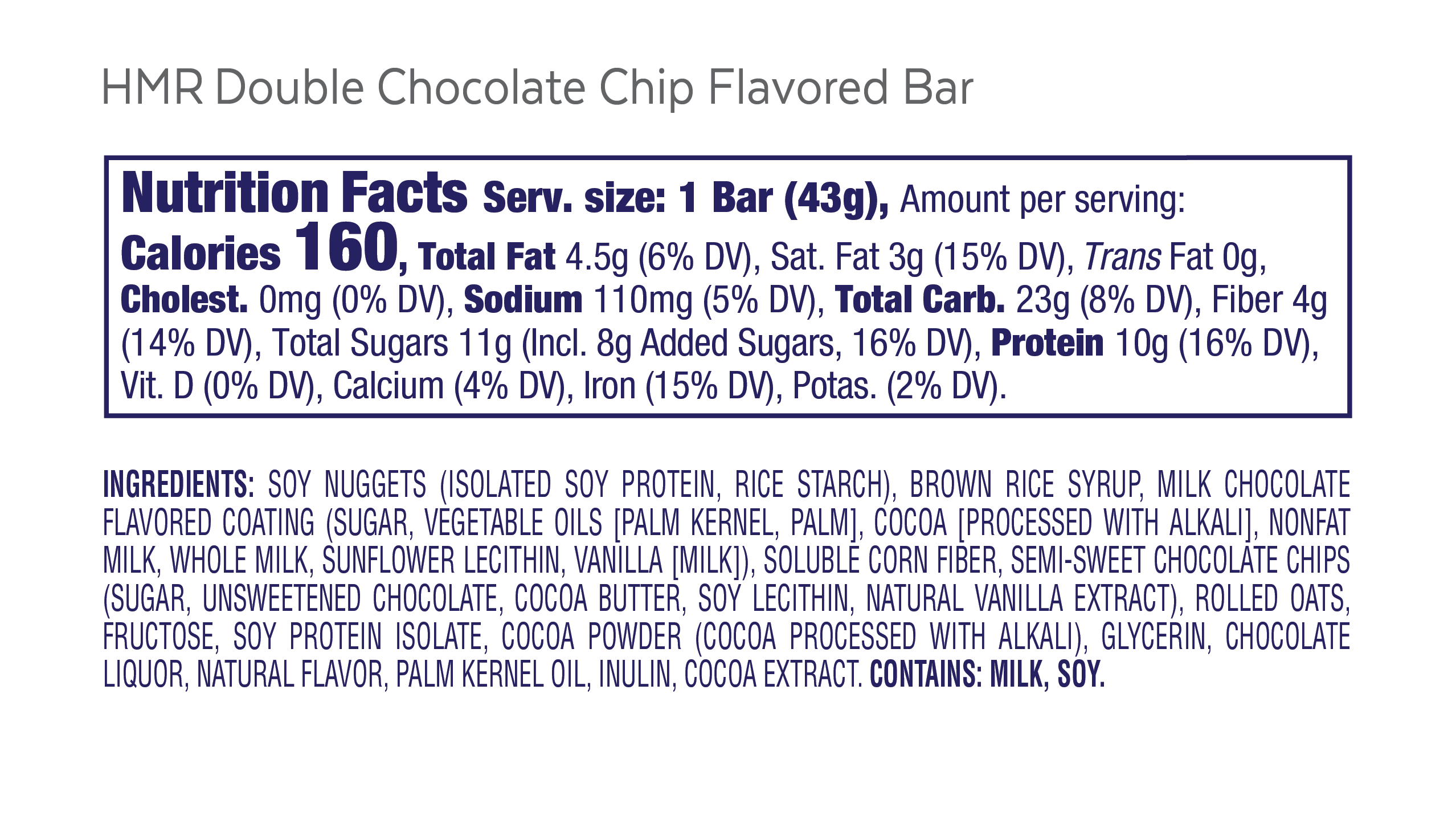 Double Chocolate Chip Bar - Image 3